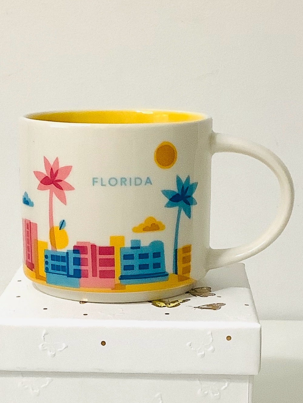 Starbucks Collectible Florida You are Here Collection Cityscape 14oz Mug 2015